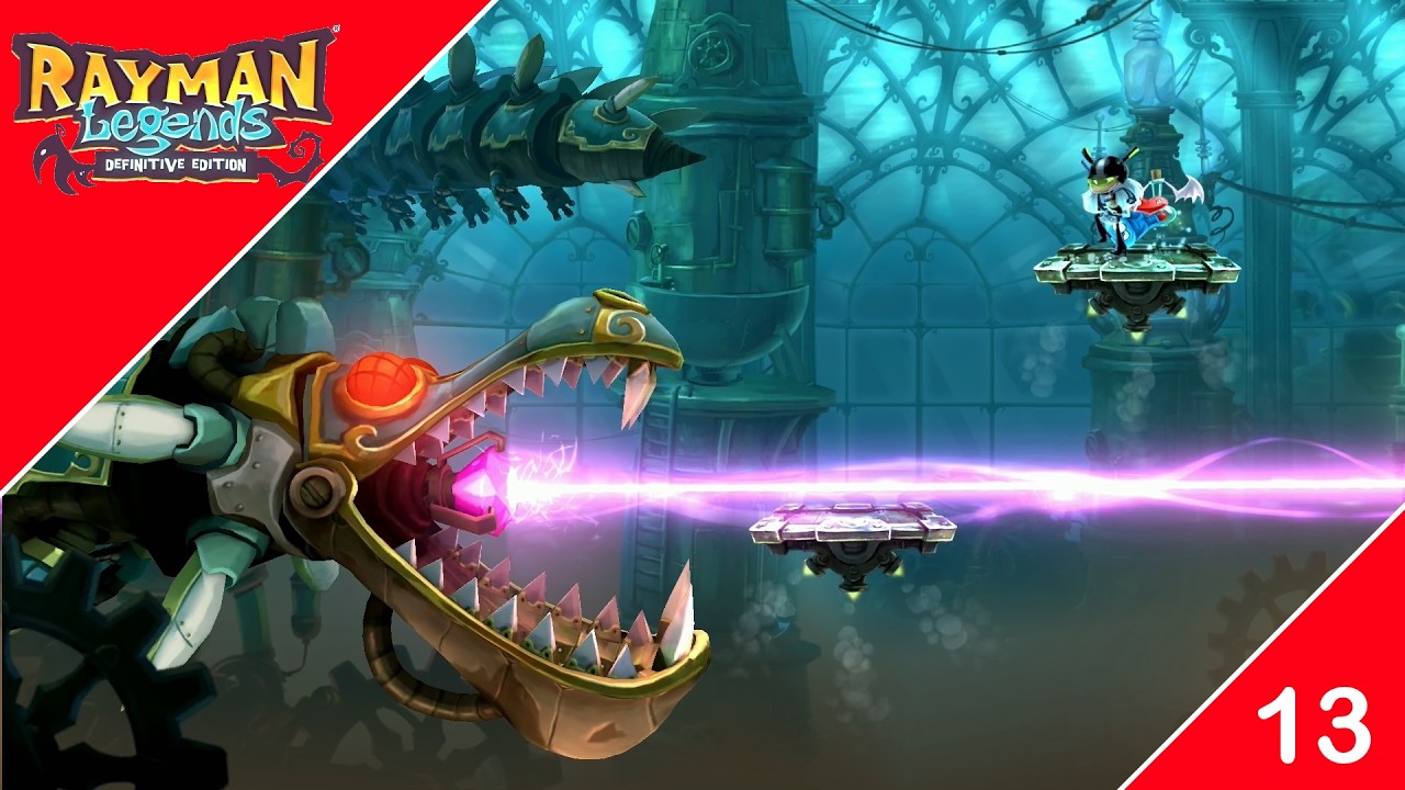 [Let´s Blind] Rayman Legends Definitive Edition Part 13 - Gloo Gloo