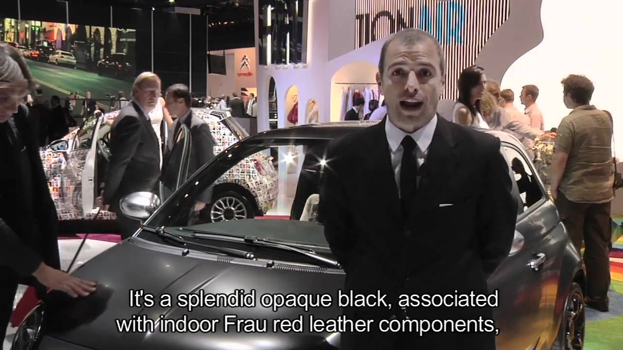 Fiat @ 2010 Paris Motor Show - 500 BlackJack, exclusive interview with Fabio Galetto