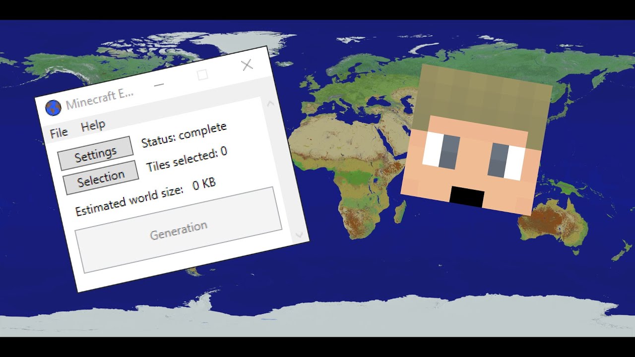 Minecraft EarthTiles Program Installation