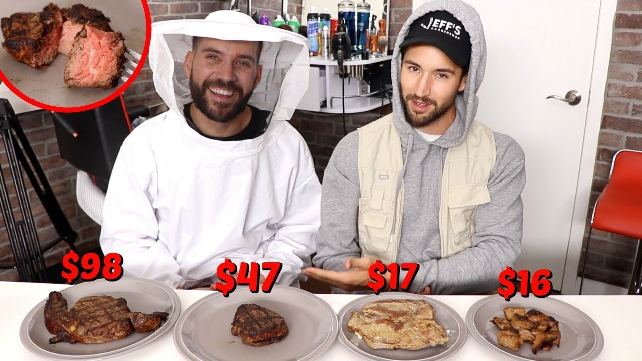 COMPARING CHEAP VS. EXPENSIVE STEAKS with JEFF WITTEK!!