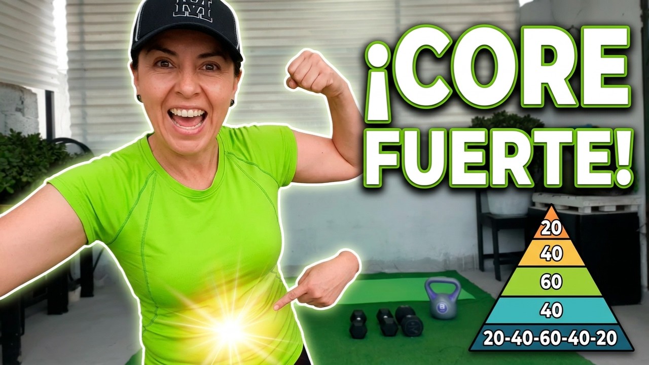 Rutina de Abdomen en Casa +50 | Método 20-40-60-40-20 para un Core Fuerte@Activa_y_Plena50​
