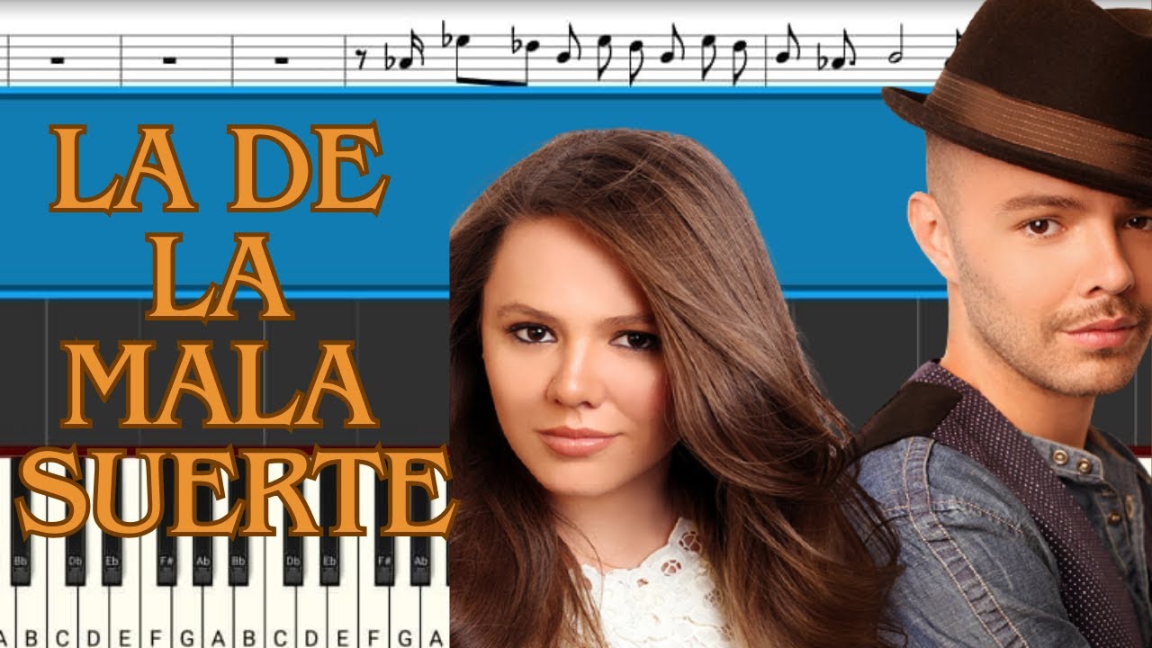 Jesse & Joy - La de la mala suerte | Piano Tutorial | Midi