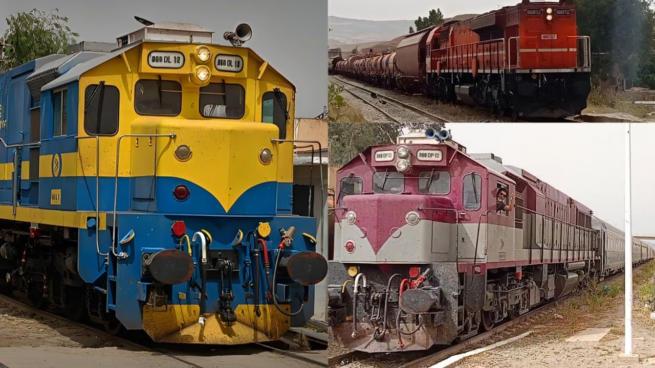 Arrivals and departures at Hoceinia station (also called Bouhelouane)