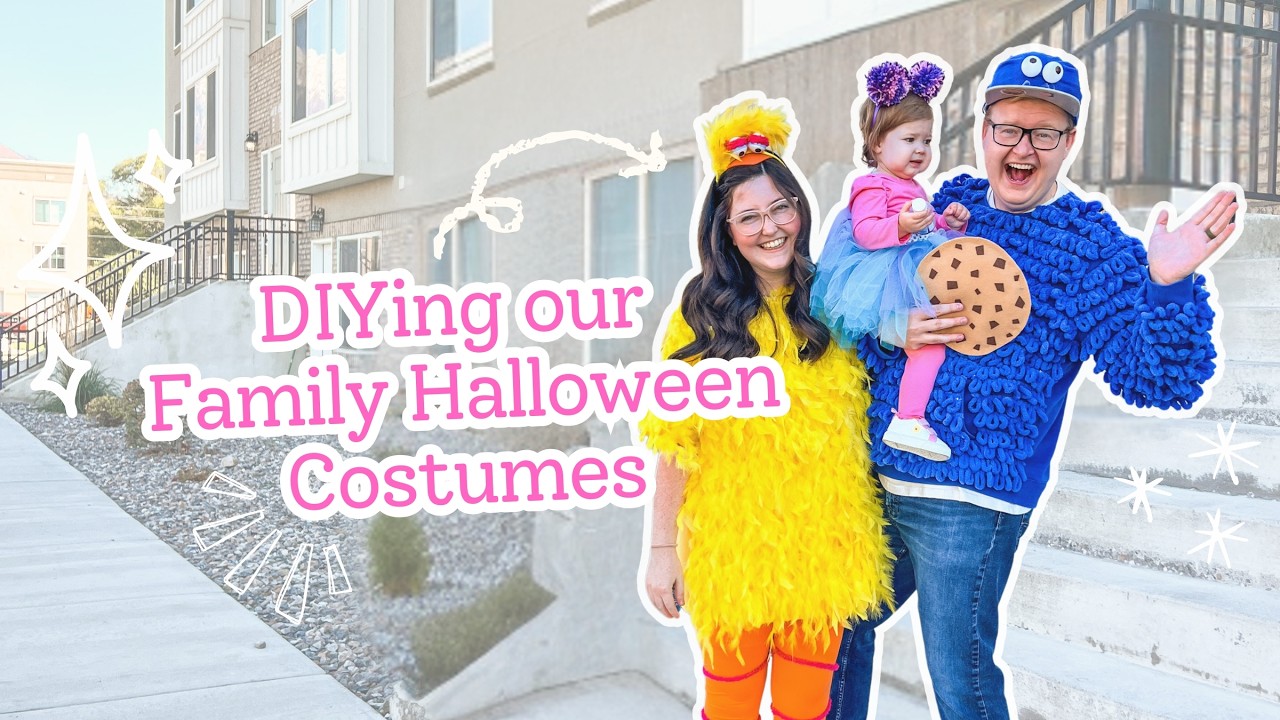 Family Halloween Costume DIY | Crafting Chaos + Cozy Memories