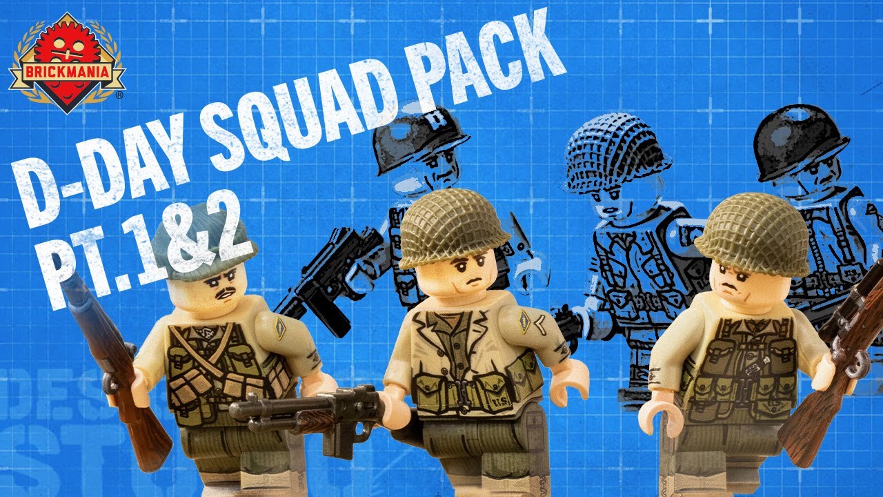 D-Day Squad Pack - Brickmania Designer's Studio