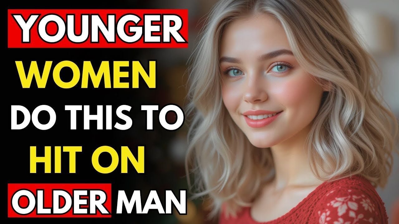 Younger Women Do THIS When Hitting On Older Men _ Psychology Tips