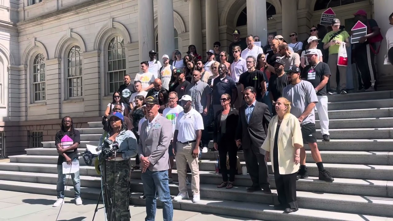 The legal Cannabis Store Footage Rally 8/8/25.  @cannabisNYC @NYC_SBS