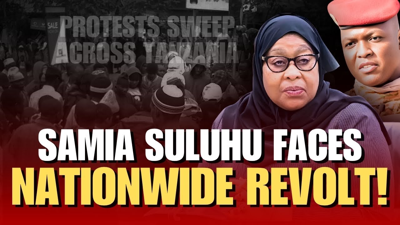BREAKING NEWS: Protests Sweep Across Tanzania | Samia Suluhu Faces Nationwide Revolt!