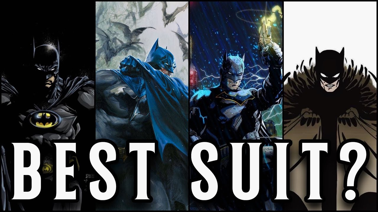 Ranking All Batsuits In Main Canon