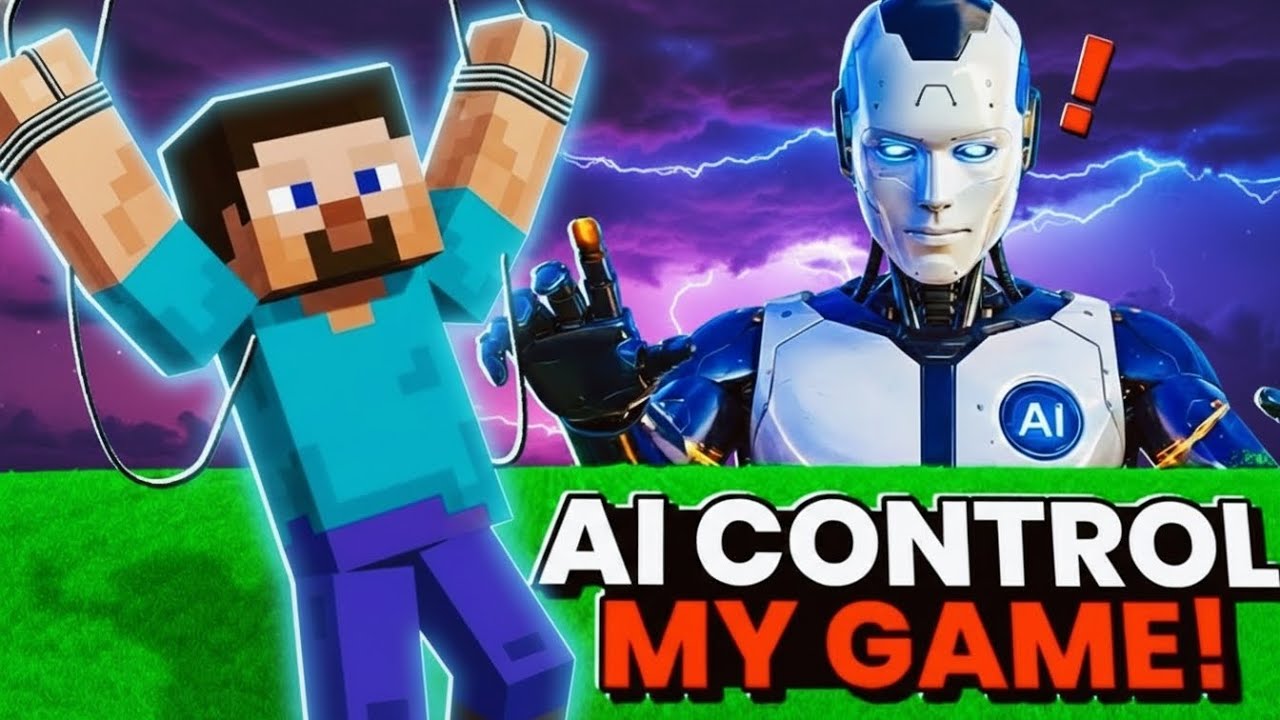 Minecraft, But AI Will Control Me 🤖💀