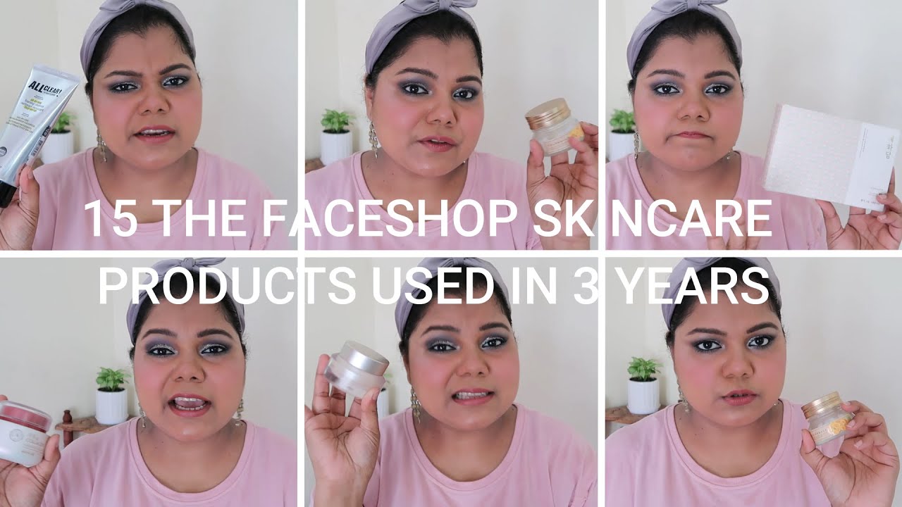 15 Best & Worst of THE FACESHOP PRODUCTS 16 MIN REVIEW I 3 YEARS OF KOREAN SKINCARE I #thefaceshop