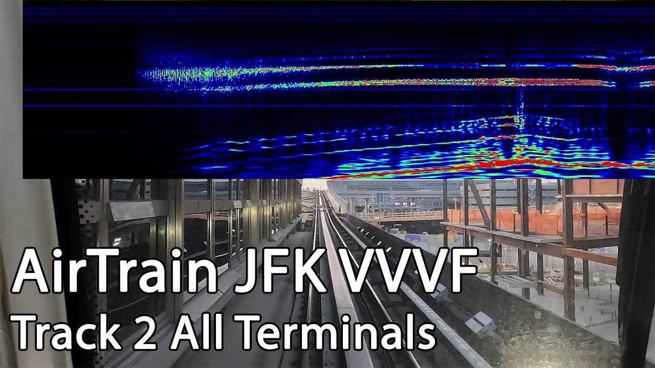 AirTrain JFK Alstom VVVF - Track 2 All Terminals