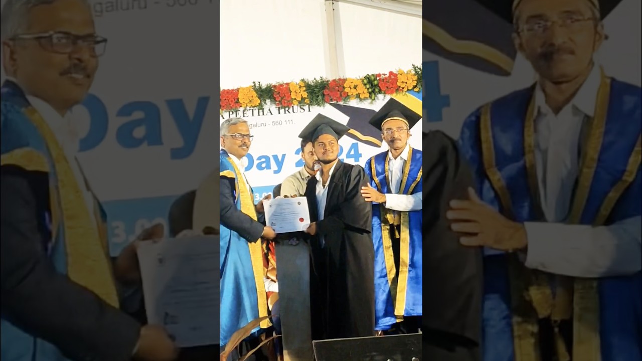 |DAYANANDA SAGAR COLLEGE OF ENGINEERING |GRADUATION 2024|#graduation #engineering #education#civil