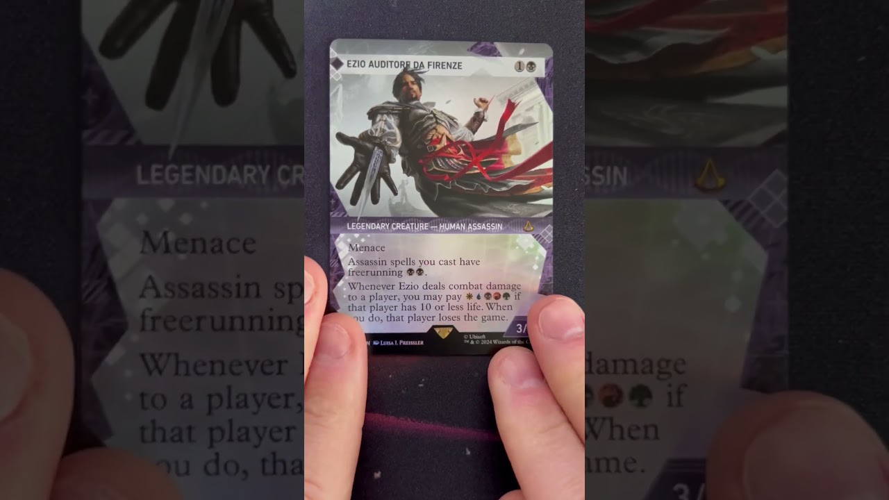 All Ezio Auditore da Firenze &ndash; MTG Assassin&rsquo;s Creed #mtgcollector  #mtg #mtgcards #mtgarena