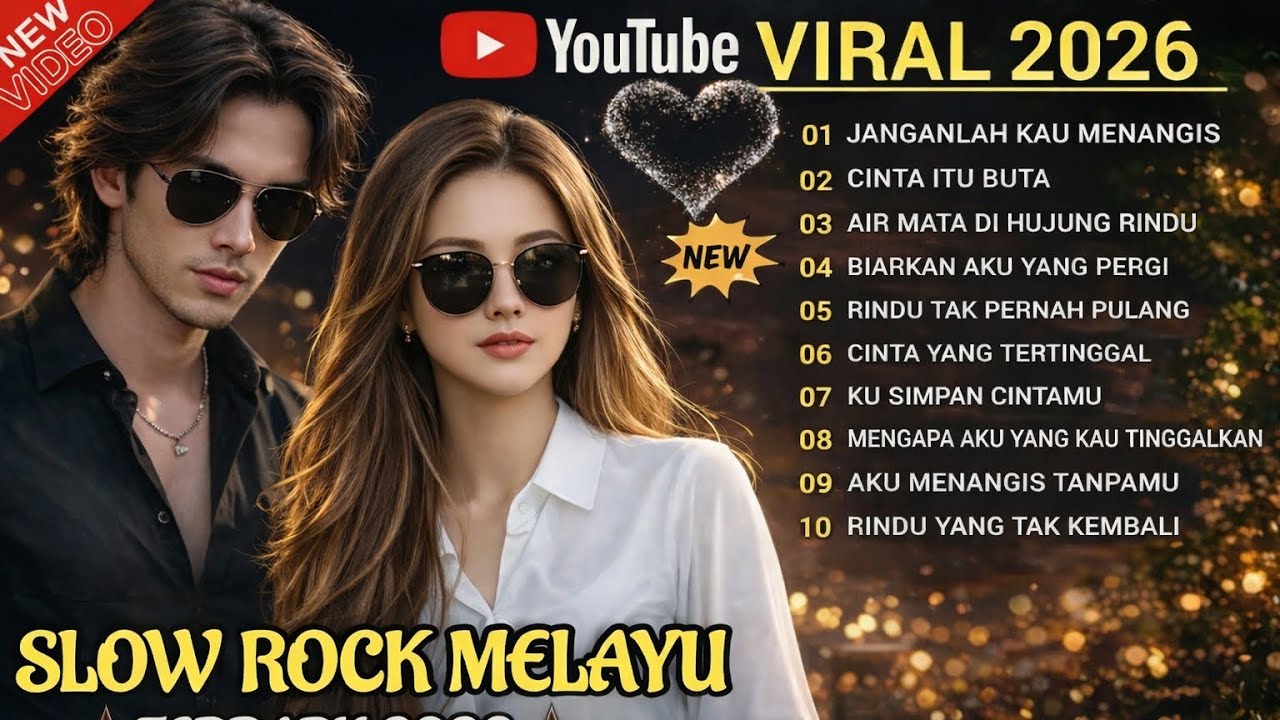 Slow Rock Melayu Terbaru 2026 | Janganlah Kau Menangis | Cocok Untuk Menemani Aktivitas & Perjalanan
