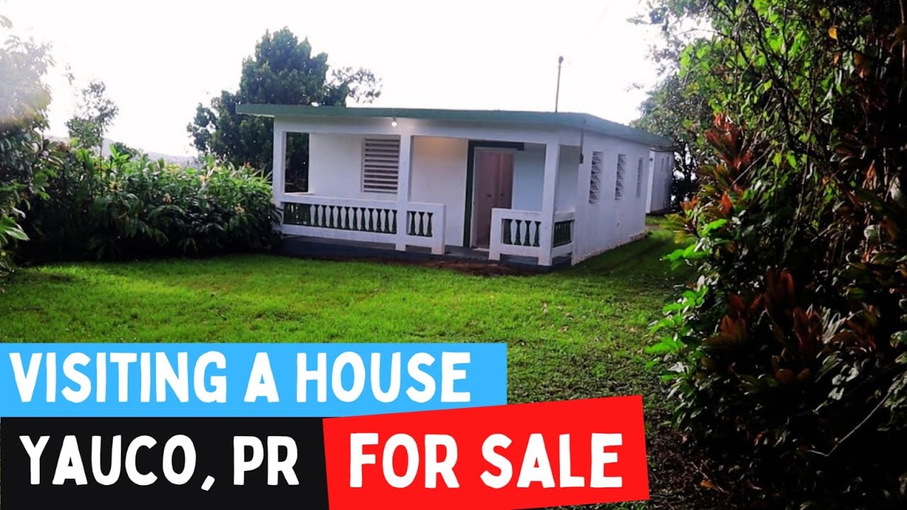 Visité casa barata de campo a la venta en Yauco PR cerca Castañer