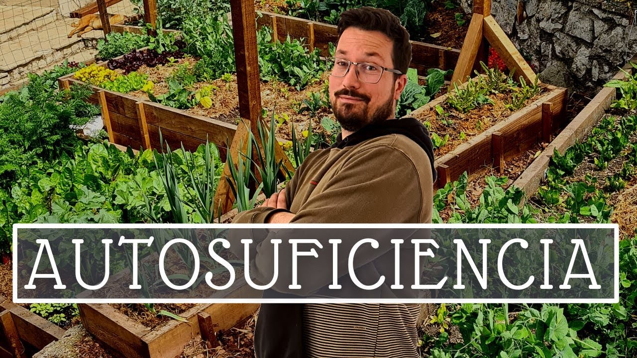 Cómo ser AUTOSUFICIENTE con un HUERTO❓🍅👍