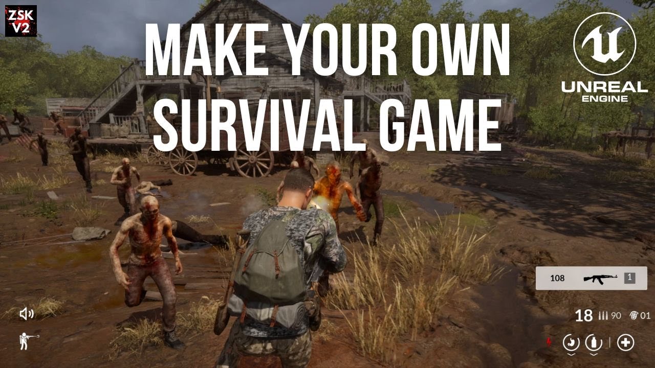 This Is What You Can Build with Unreal Engine 5 ⚡ Zombie Shooter Kit - UE5 Starter Kit