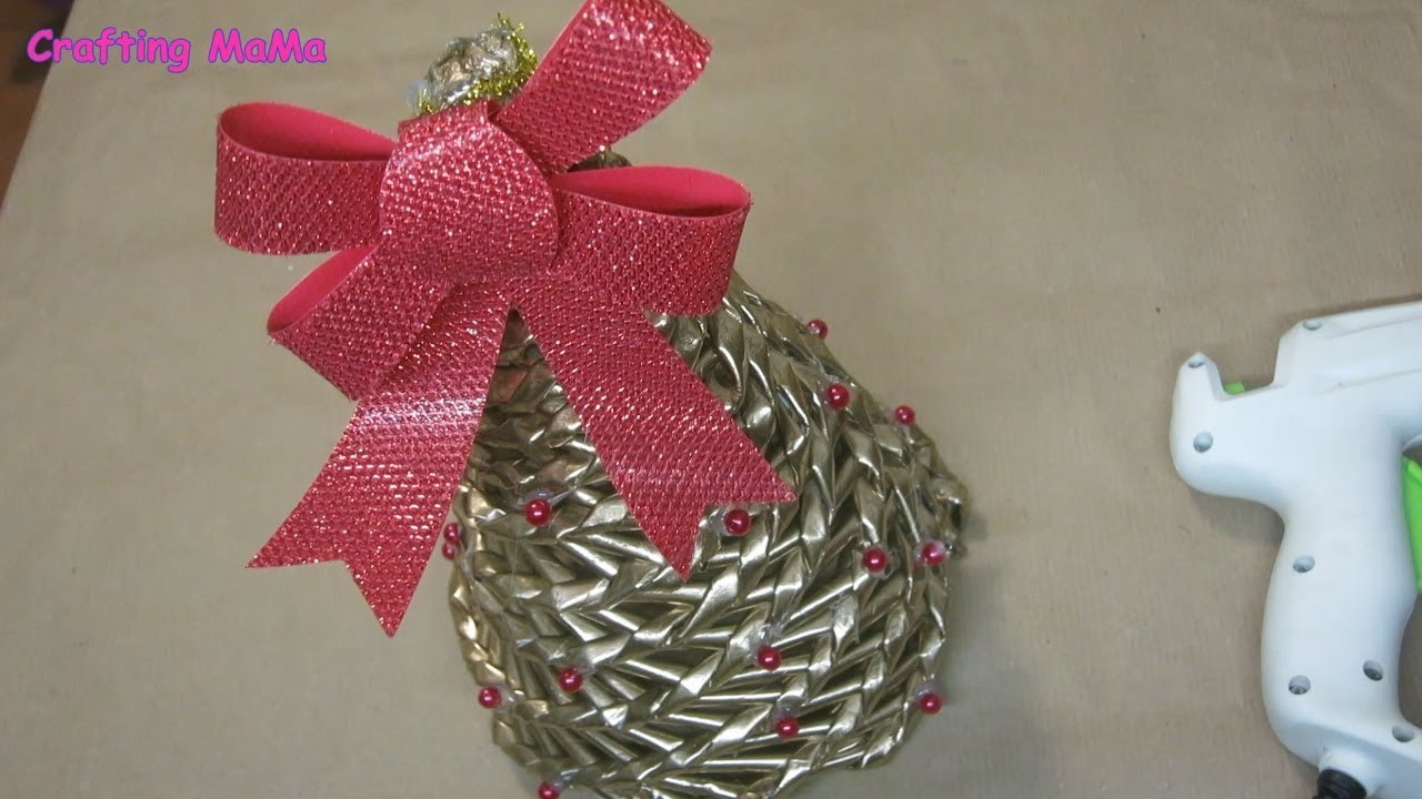 DIY - Albero di Natale con le cannucce di carta