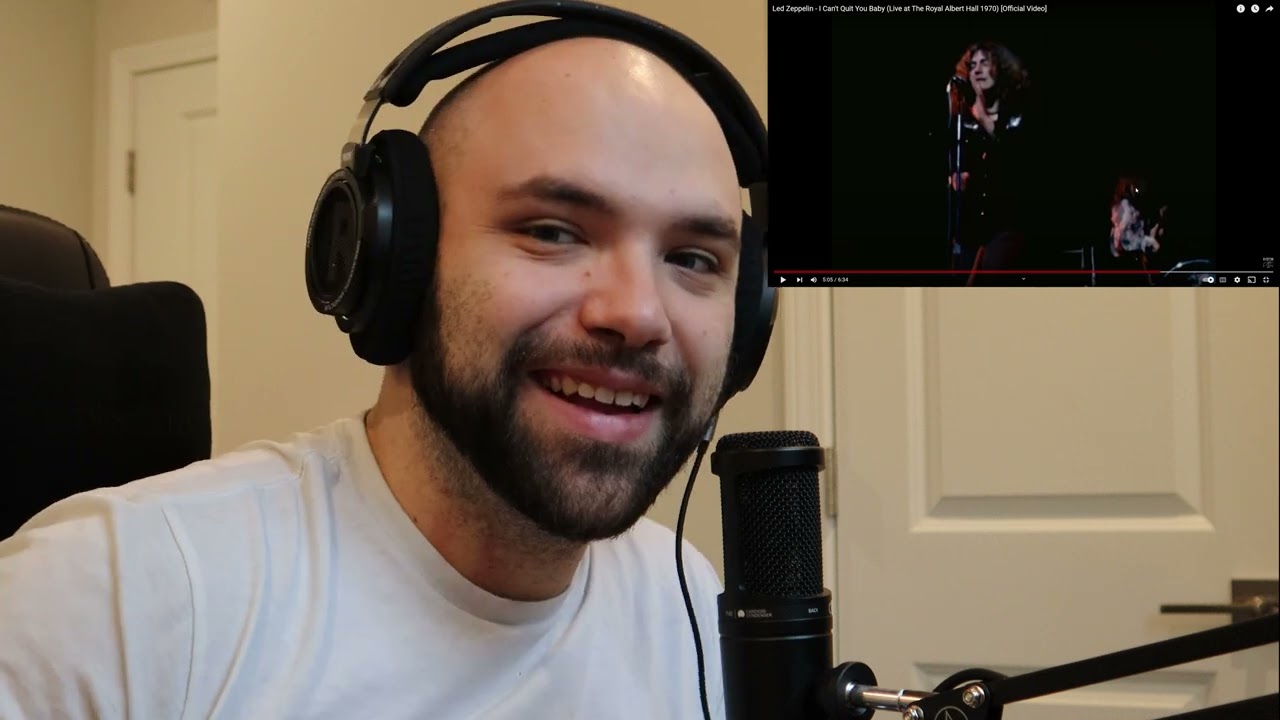 BLUES OF THE PUREST ORDER.  |  I Can't Quit You Baby (Royal Albert 1970) - Led Zeppelin Reaction