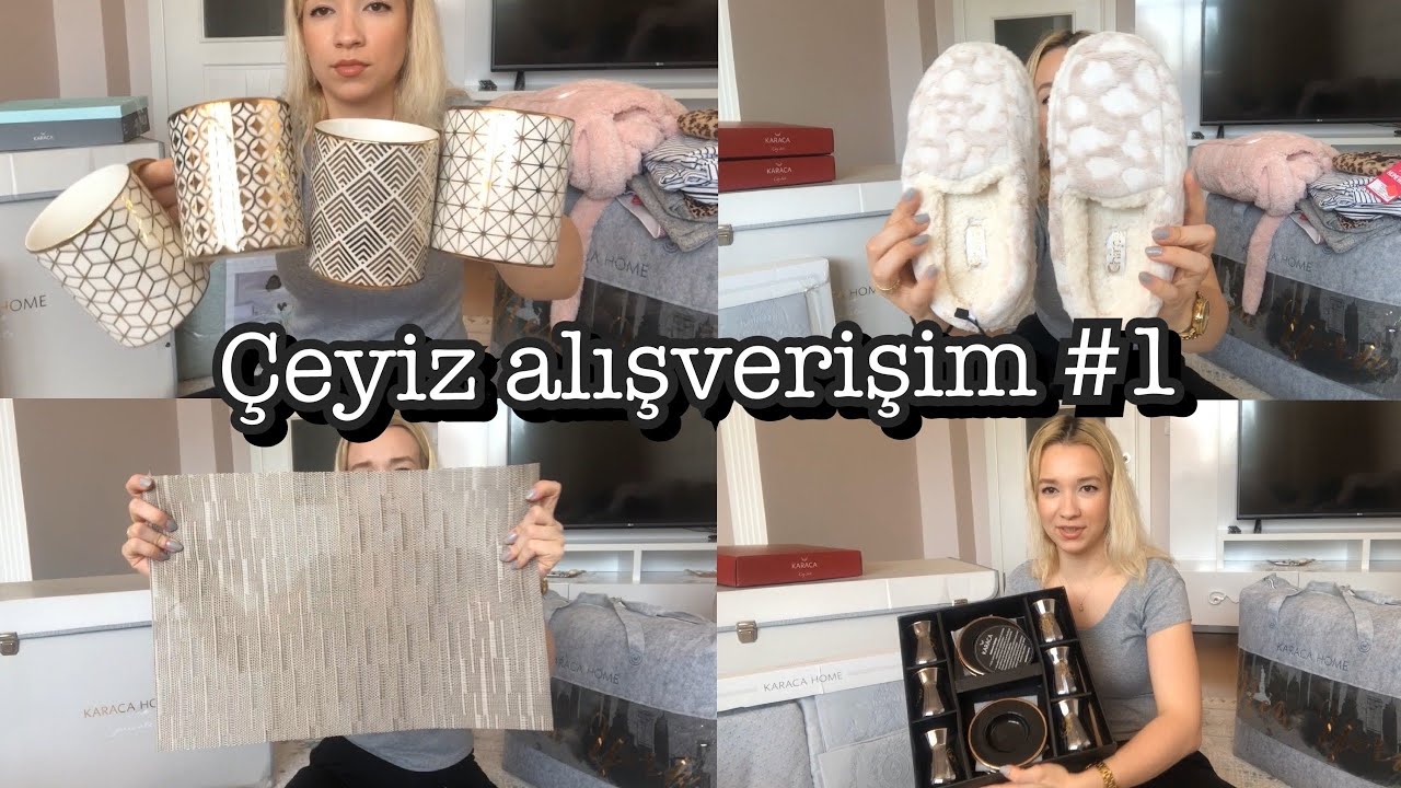ÇEYİZ ALIŞVERİŞİM #PART1 🍴🛍
