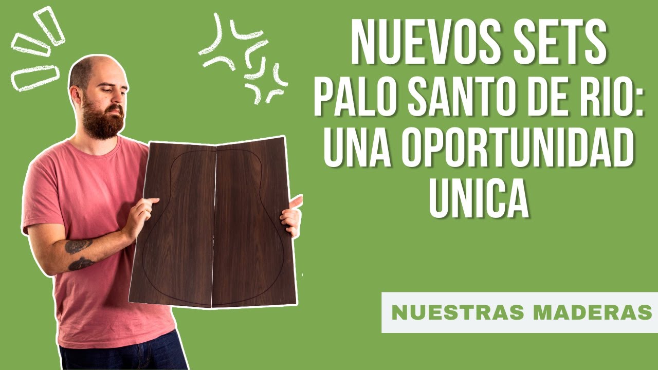 Nuevos sets de Dalbergia Nigra (Palo Santo de Río): una oportunidad única para los luthiers