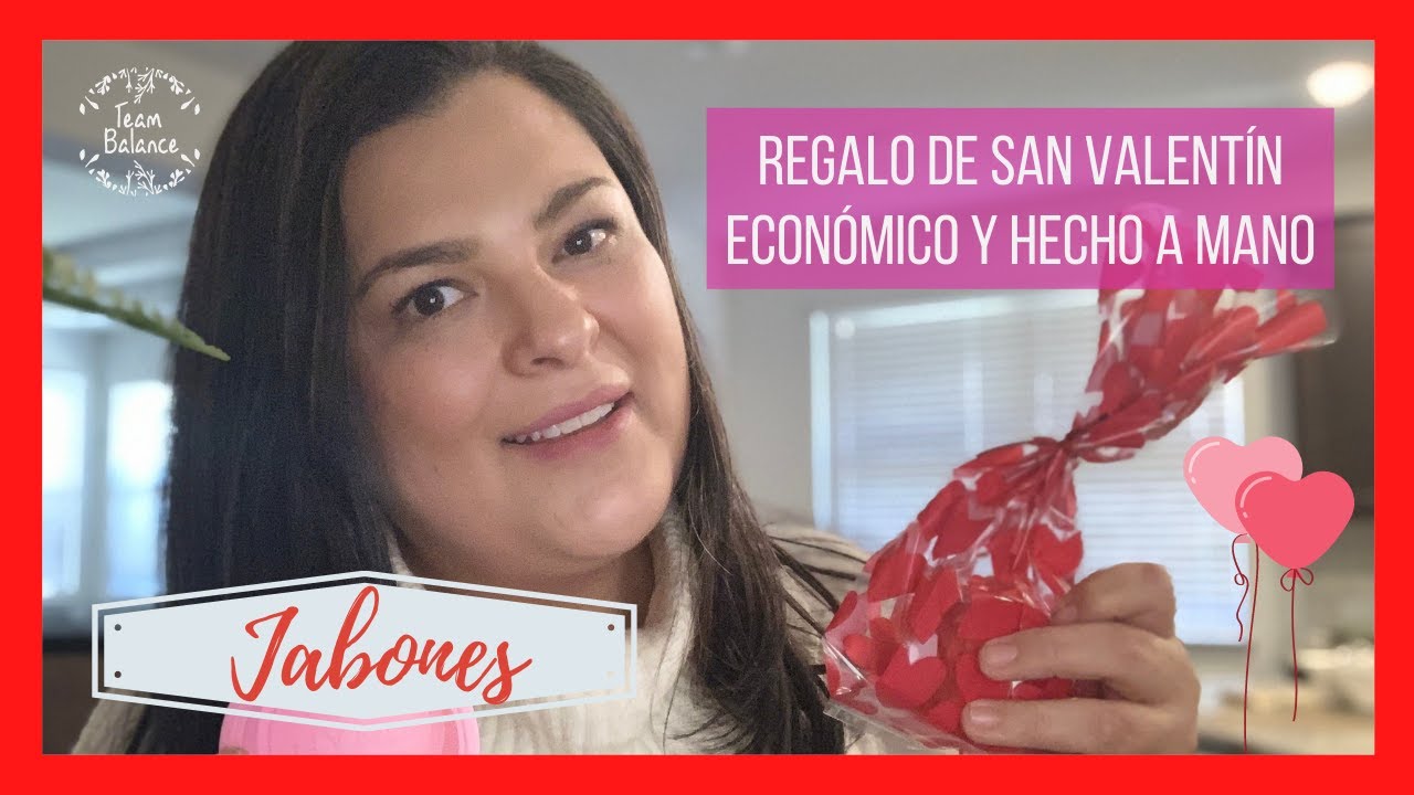 Jabones con aceites esenciales Young Living. Regalo perfecto para San Valentín.