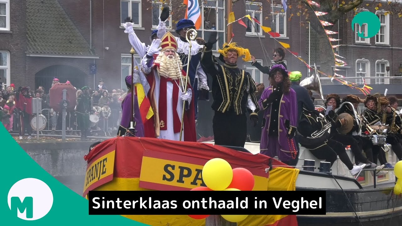 Aankomst Sinterklaas in Veghel I Omroep Meierij