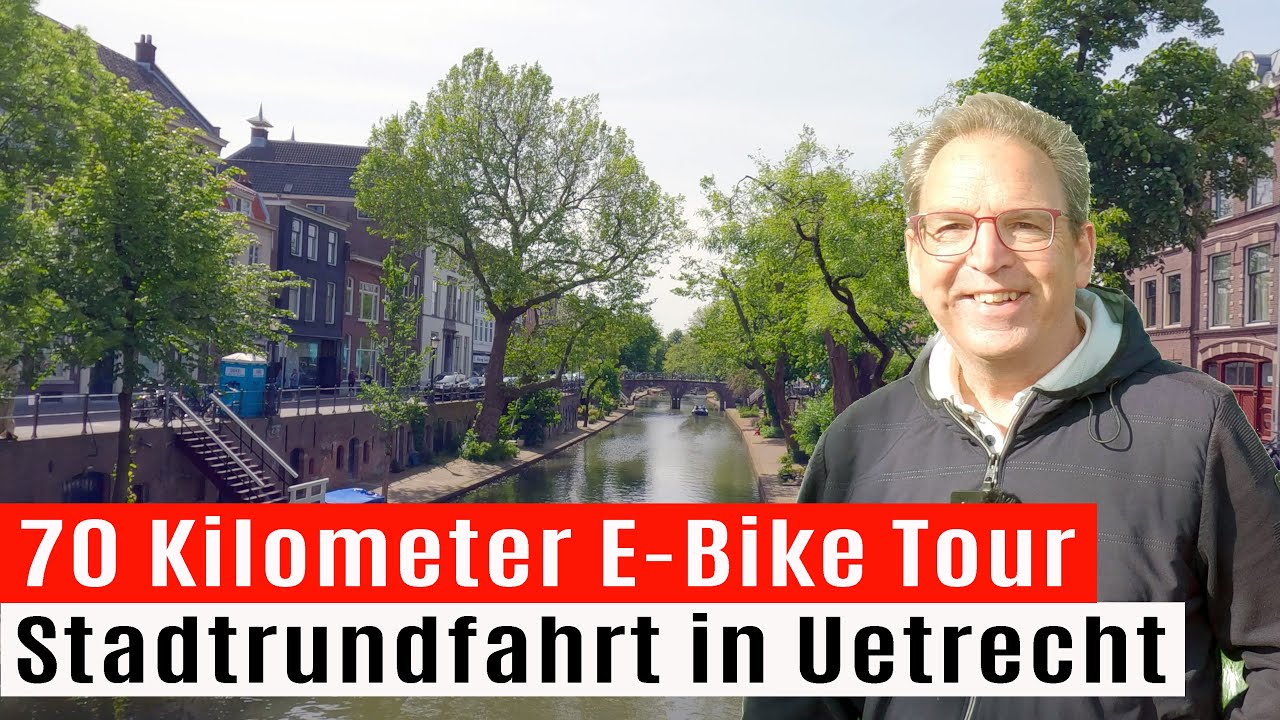 70 Kilometer E-Bike Tour in den Niederlanden  |  Jaco zeigt uns Uetrecht