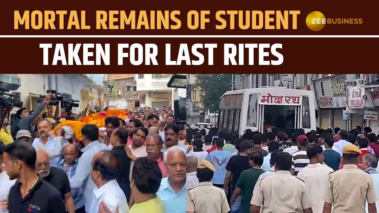 Udaipur Stabbing Incident: Mortal remains of student taken for last rites | News