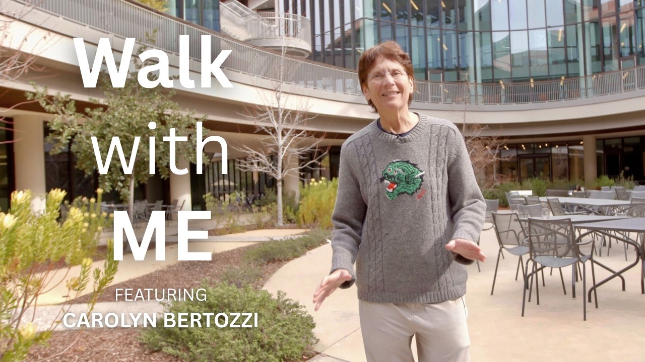 Walk With Me: Carolyn Bertozzi, chemical biologist studying how sugars on cells shape disease