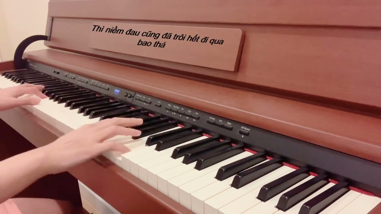 NHỮNG LỜI HỨA BỎ QUÊN / VŨ. x DEAR JANE l piano cover