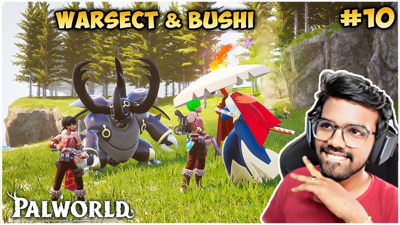 BUSHI & WARSECT🔥| Многопользовательская игра PALWORLD | Эпизод 10 | Maddy Telugu Gamer