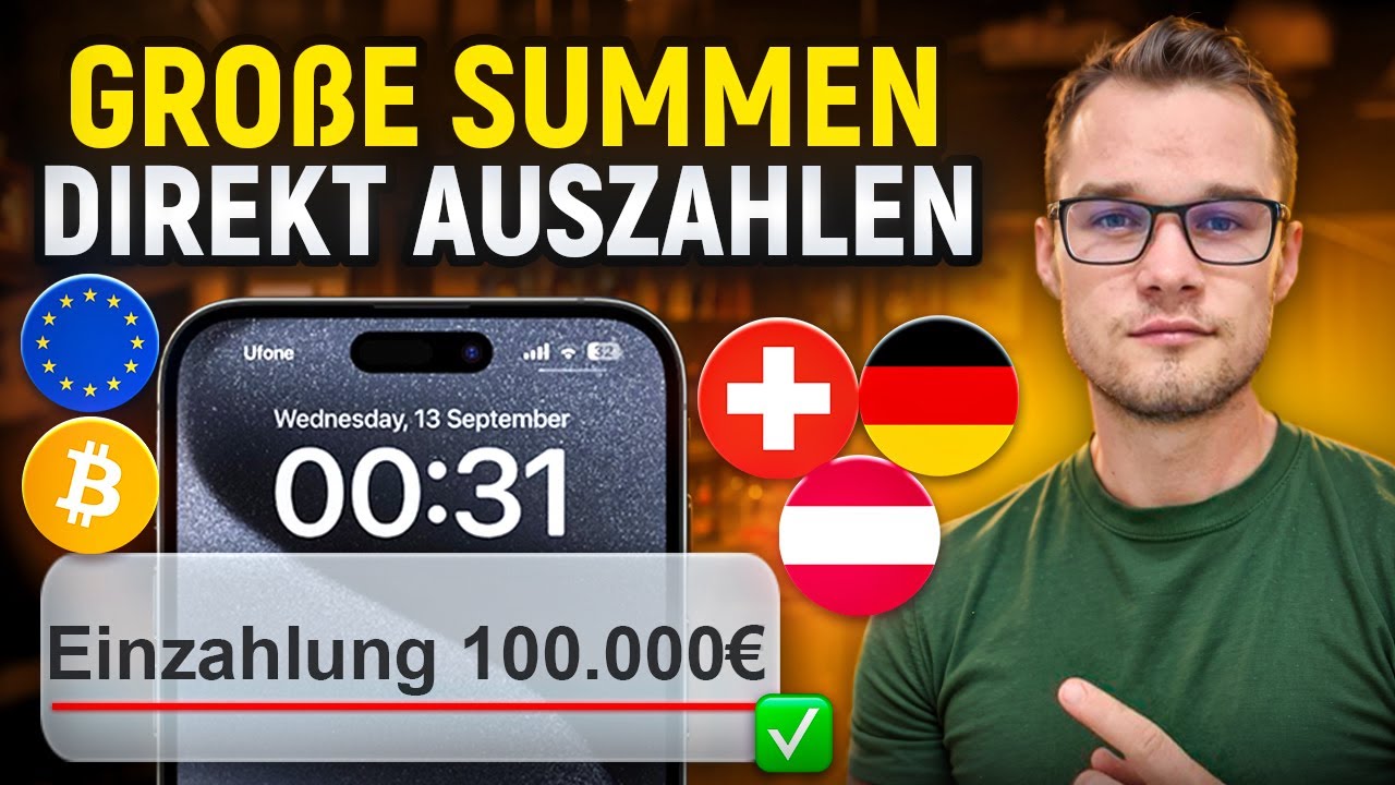 Kryptowährungen direkt zum Bankkonto auszahlen! Anleitung für Deutschland Schweiz und Österreich