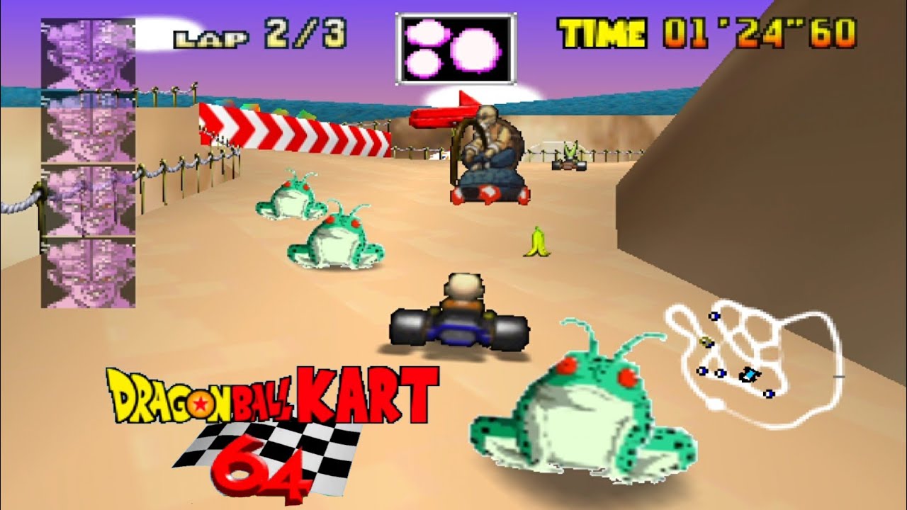 Dragon Ball Kart 64 Gran Prix 100cc Bills