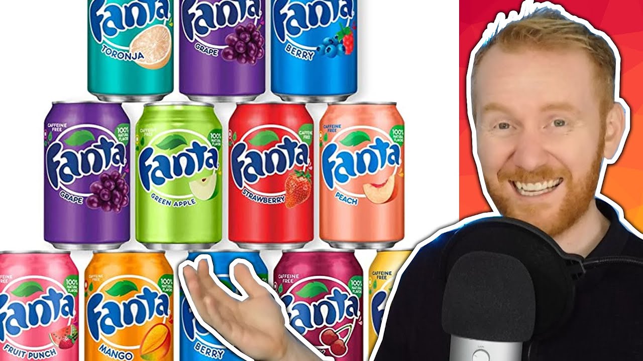 Пью все вкусы FANTA!