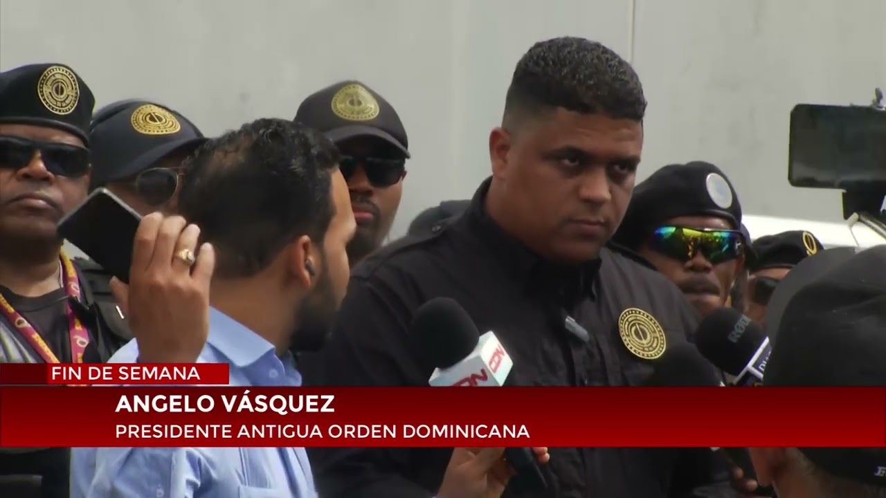 Antigua Orden Dominicana realiza marcha en contra de presencia de extranjeros en sector Los Mina