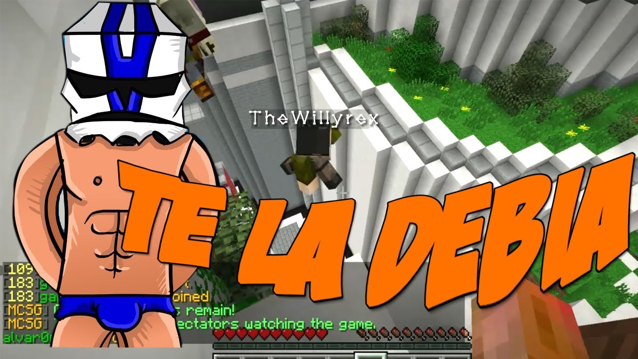 TE LA DEBÍA!!!! - Juegos del Hambre en Minecraft con Willy y Sara