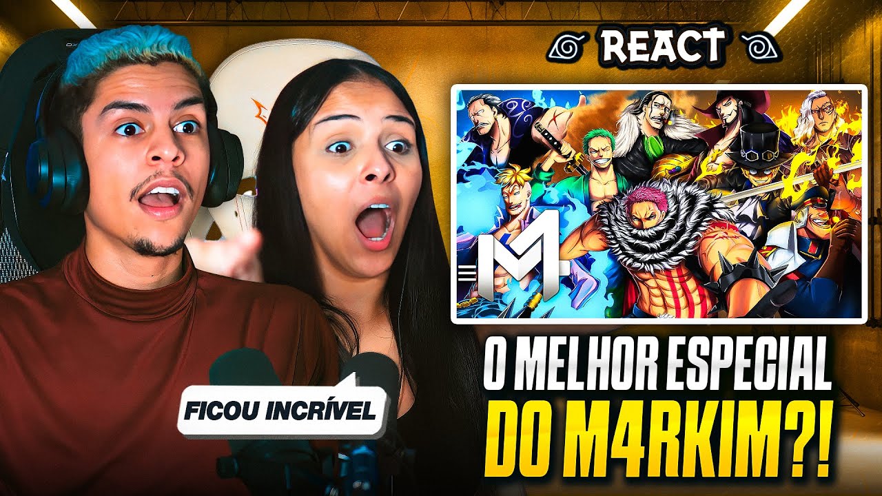 M4RKIM - Comandantes (One Piece) - Braço Direito | [Casal Jounin React] 🔥