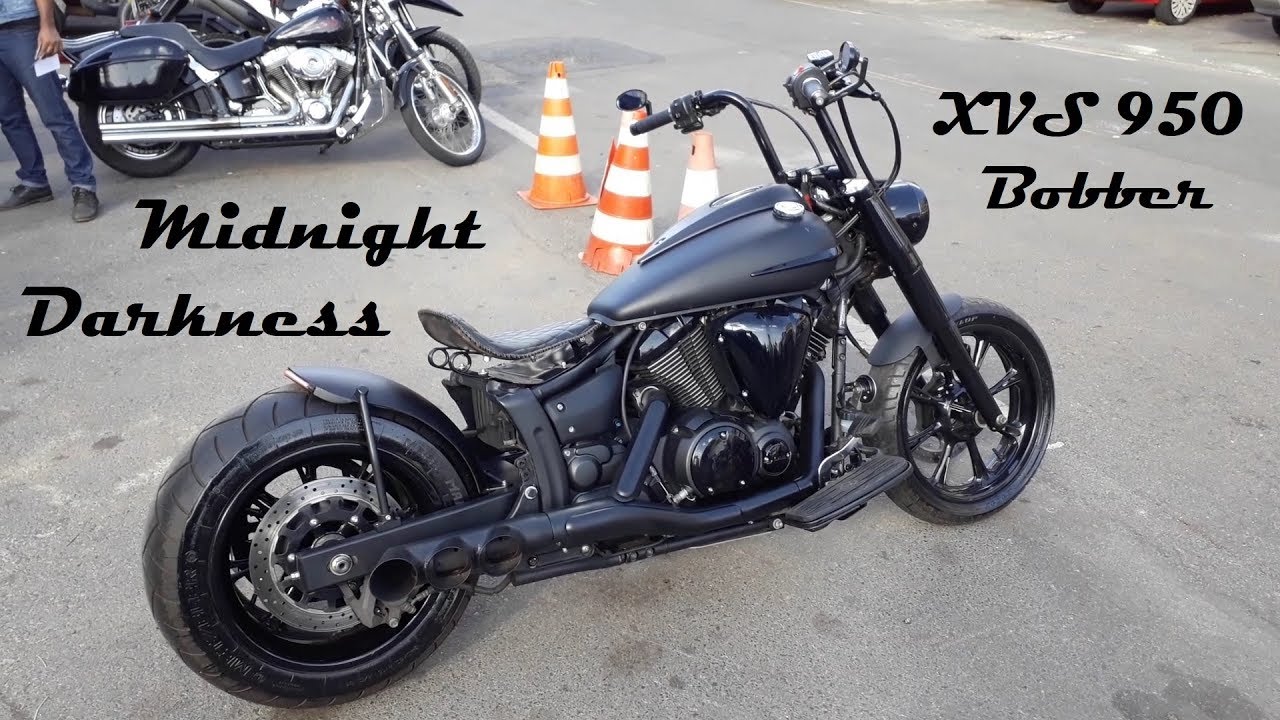 Midnight Darkness - Yamaha XVS 950 Bobber - Ep. 066