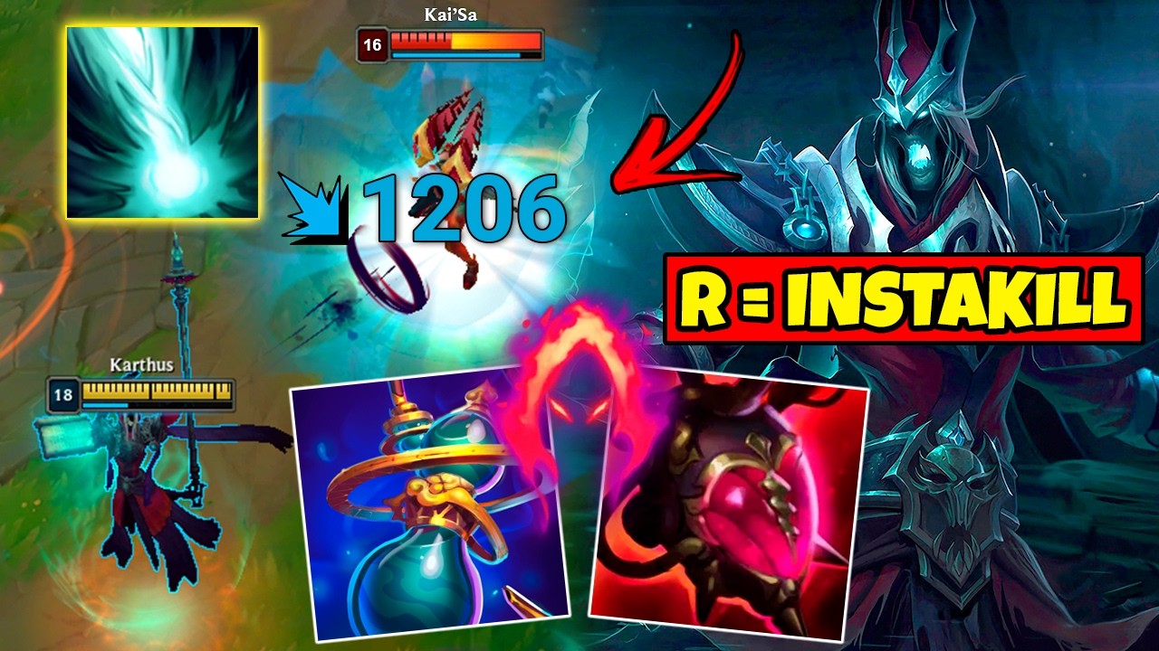A ULT DO KARTHUS LATE GAME É EXTREMAMENTE QUEBRADA