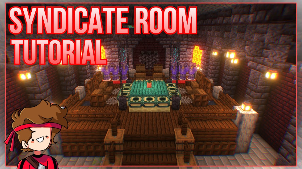 How To Build The Syndicate Room (Dream SMP Tutorial)