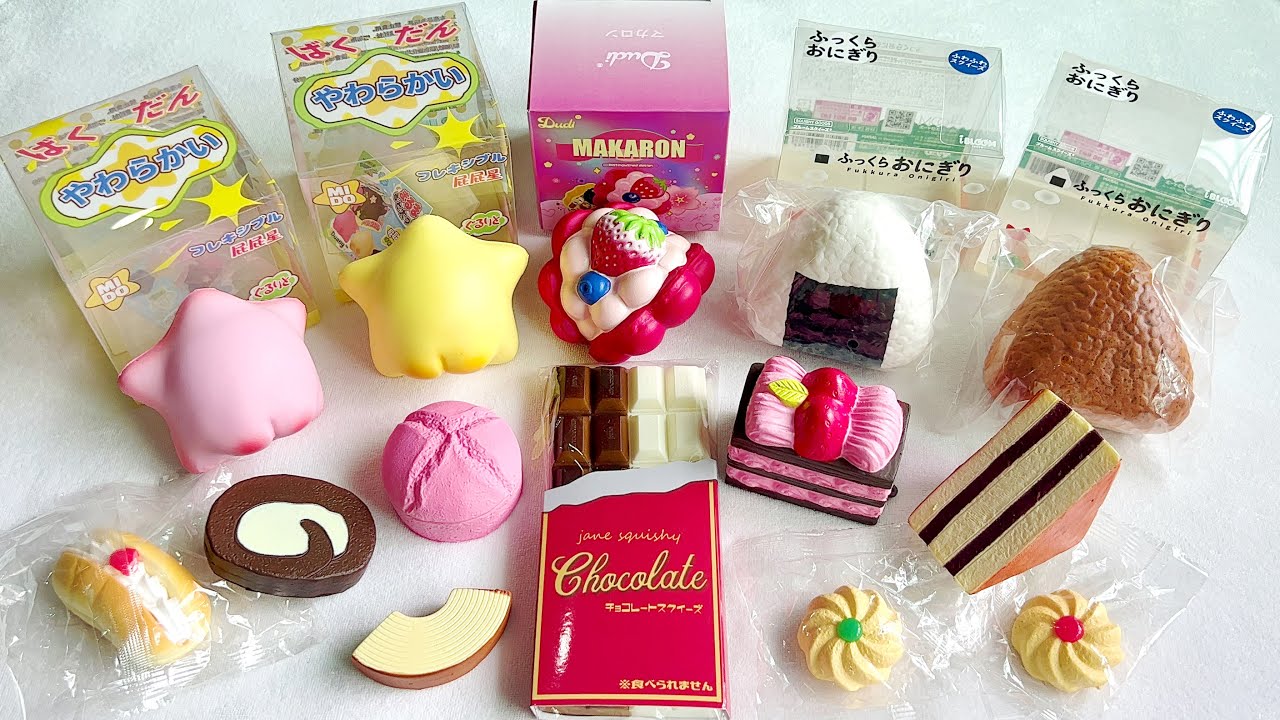 💛 FIRST SQUISHY HAUL OF 2024 💛 | 🎧 asmr, no talking, no music, just crinkles ✨