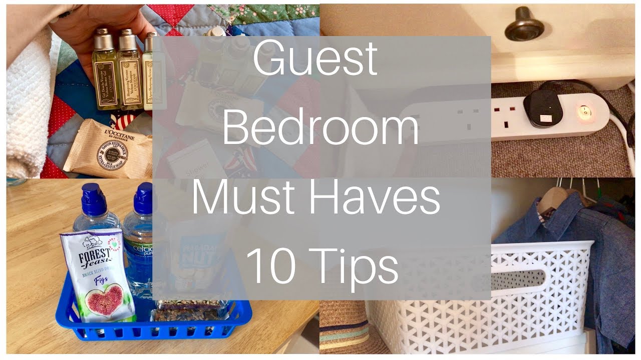 Guest Room Must Haves | 10 TIPS to Prepare for Guests