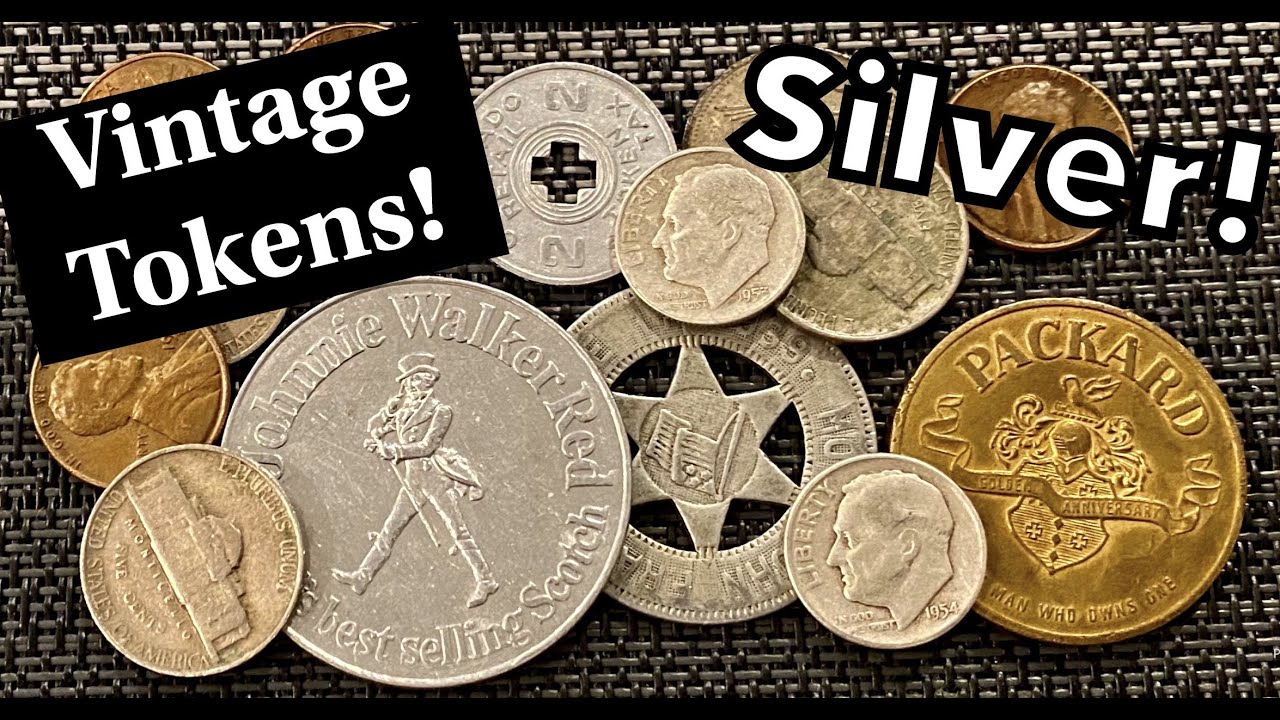 Vintage Tokens & Silver Coinstar Score!