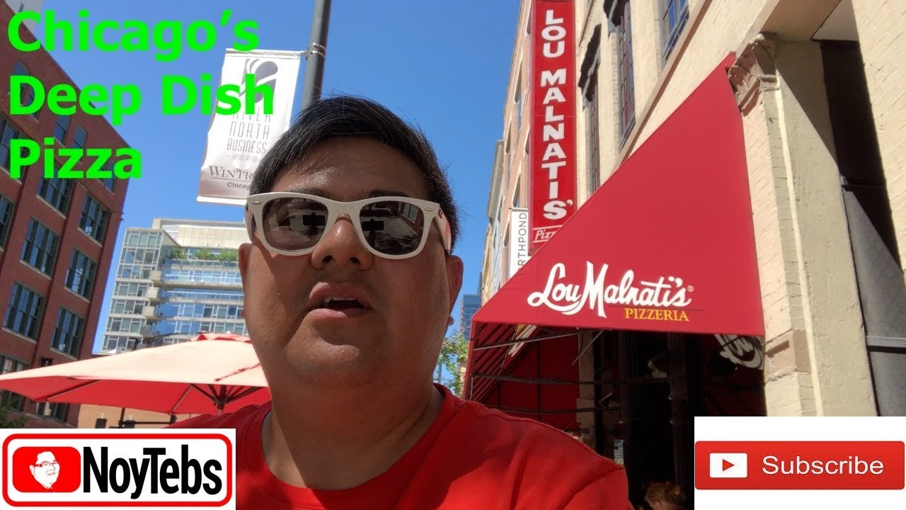 BEST DEEP DISH PIZZA IN CHICAGO I LOU MALNATI'S MUKBANG I EATING SHOW