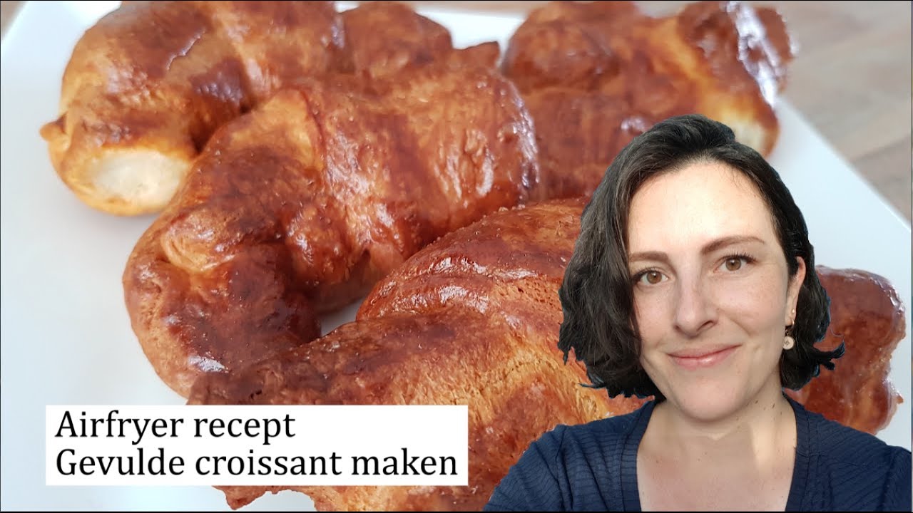 Airfryer recept | Gevulde croissant maken | NL/BE | Plezierindekeuken.nl