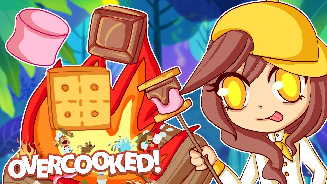 Наше эпическое КУХОННОЕ ПРИГОТОВЛЕНИЕ НА КОСТРЕ в Overcooked 2!