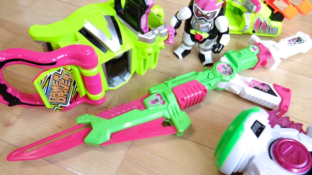 これが最強の力...。エグゼイド ✕ プレックス 最強コラボ武器を手に入れたぞ！5モード変形・合体！ショットガン・ソードアックス・グレネードランチャー