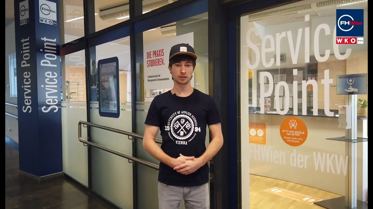 FHWien der WKW: Campus-Tour